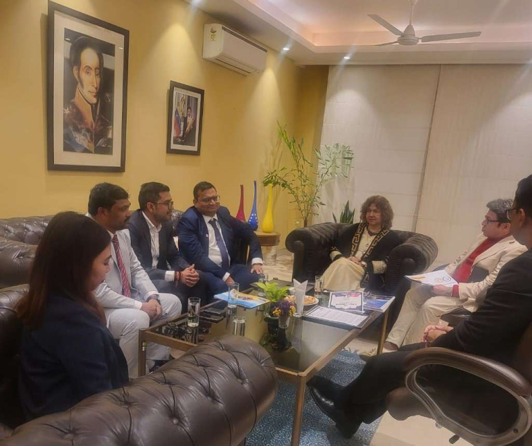 Empresarios indios presentan propuestas de negocios en Venezuela